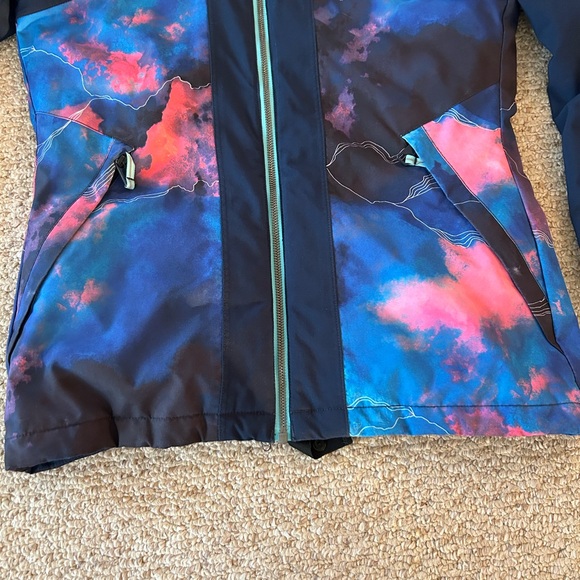 O’Neill Girl’s Snow Outerwear Jacket. Navy, Hooded, Girl’s size 14. - Picture 4 of 14